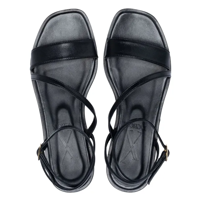 Sandales Grace Cuir | Noir