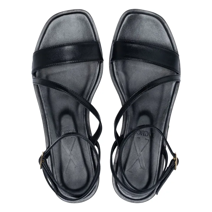 Sandales Grace Cuir | Noir- Image produit n°5