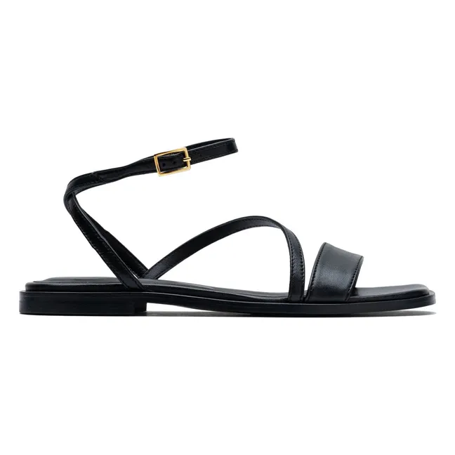Sandales Grace Cuir | Noir