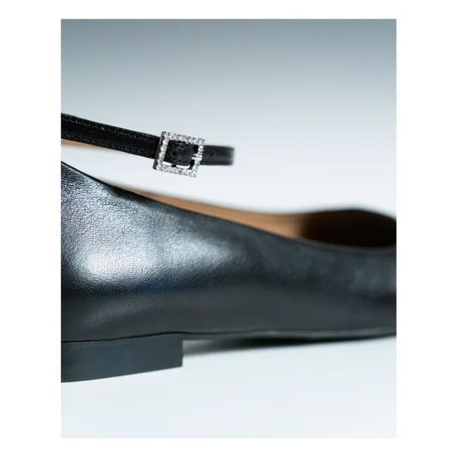 Bailarinas de piel | Negro