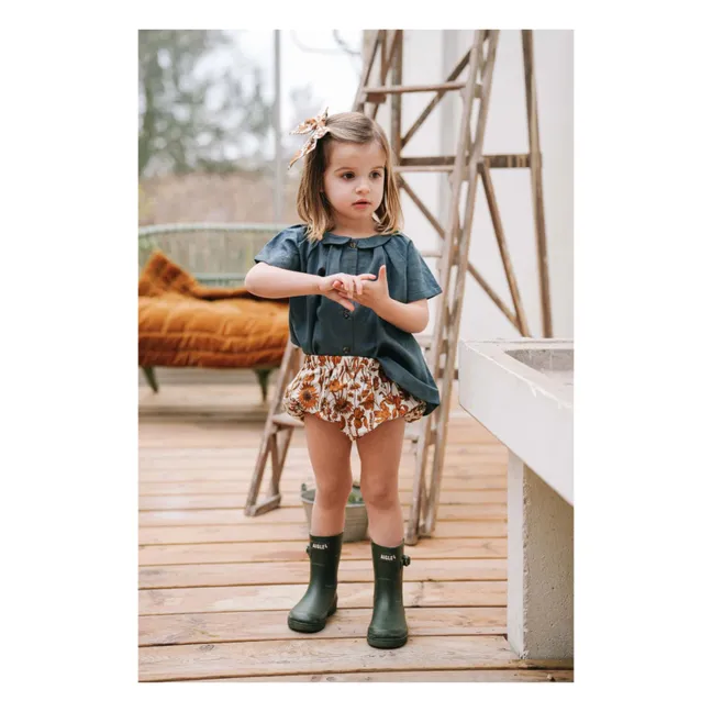 Bloomer de algodón orgánico Alice Liberty Muse | Naranja