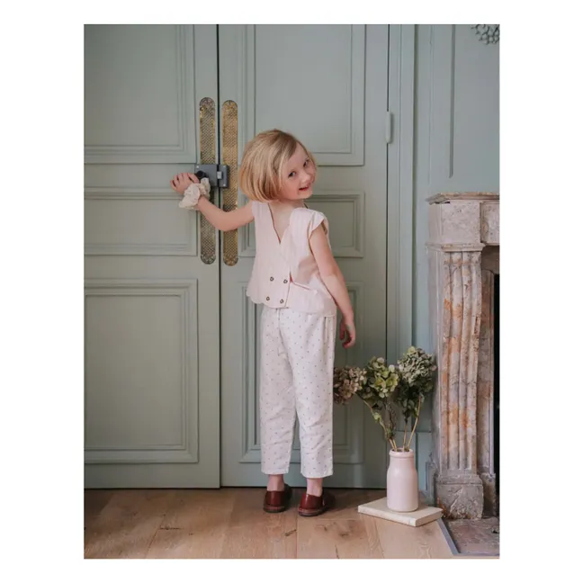 Pantaloni Nini Fiori | Beige