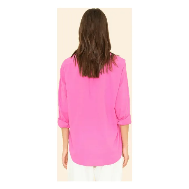 Hemd Beau Popeline de Coton | Fuchsie