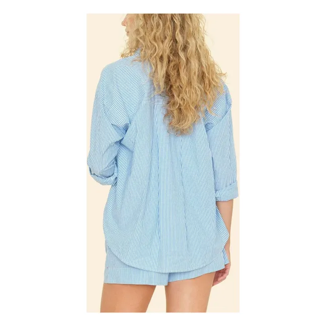 Hemd Jordy Streifen | Blau