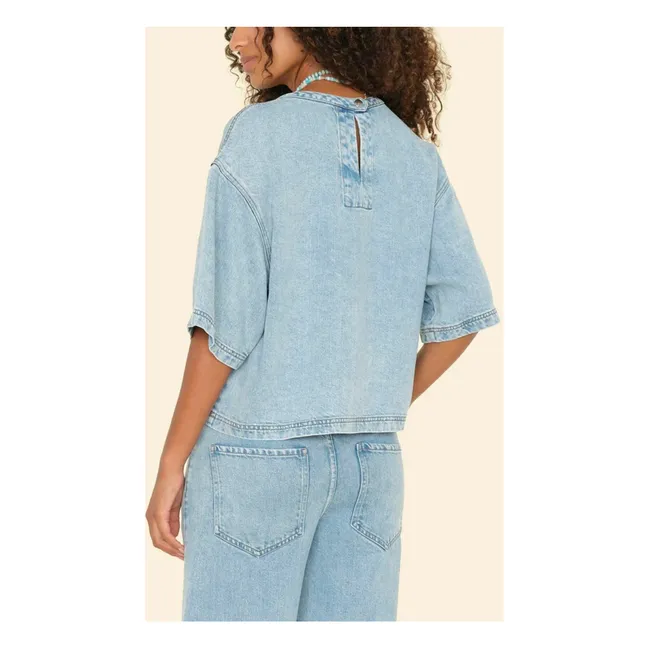 T-shirt Austin Denim | Bleu Clair