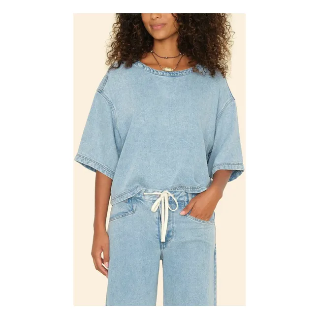 T-shirt Austin Denim | Bleu Clair