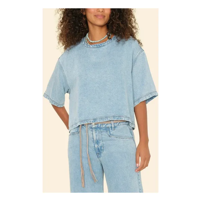 T-shirt Austin Denim | Bleu Clair