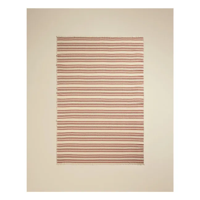 Plaid Arroz | Terracotta