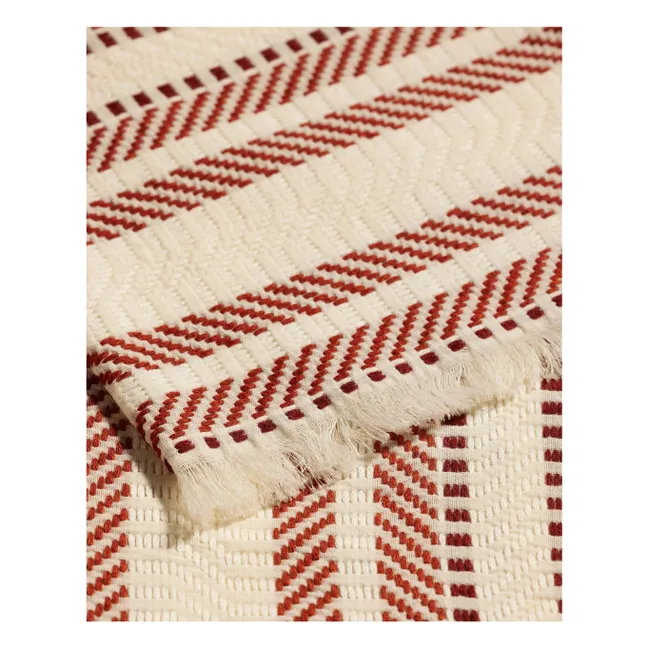 Plaid Arroz | Terracotta
