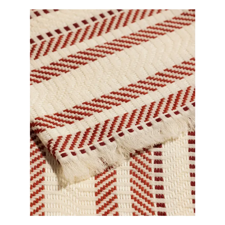 Plaid Arroz | Terracotta- Image produit n°2