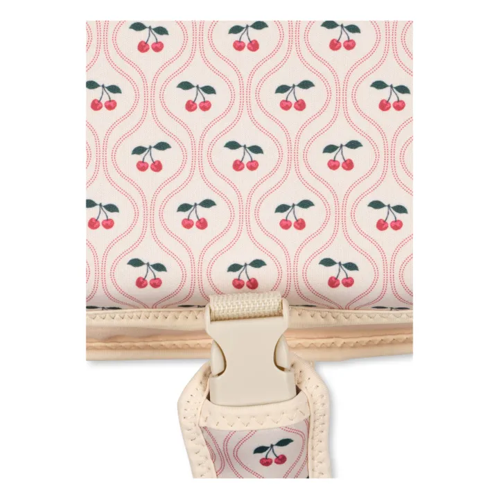 Gilet de natation et brassards Cherry | Rouge cerise- Image produit n°1