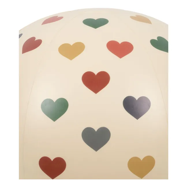 Ballon gonflable Cœurs | Ecru