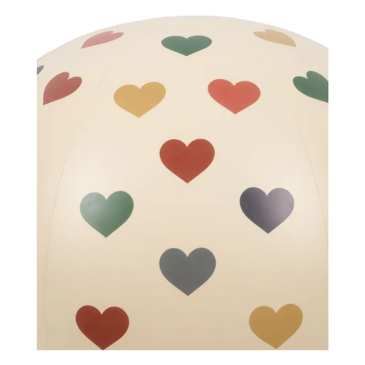 Pallone gonfiabile Cuori | Ecru- Immagine del prodotto n°2