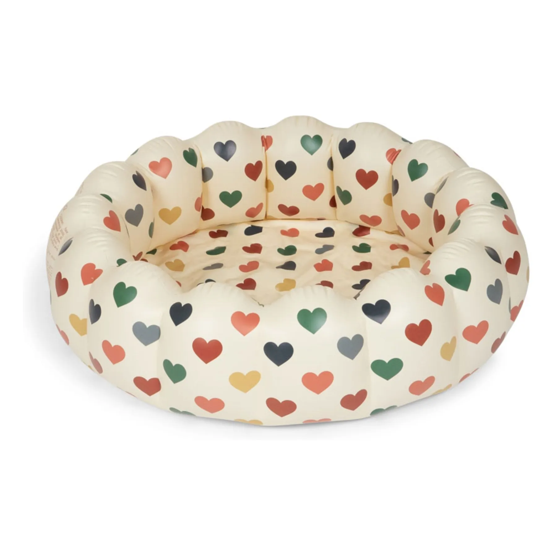 Konges Sløjd Ecru Inflatable Pool Hearts