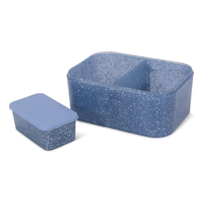 Lunch box glitter Race | Bleu foncé