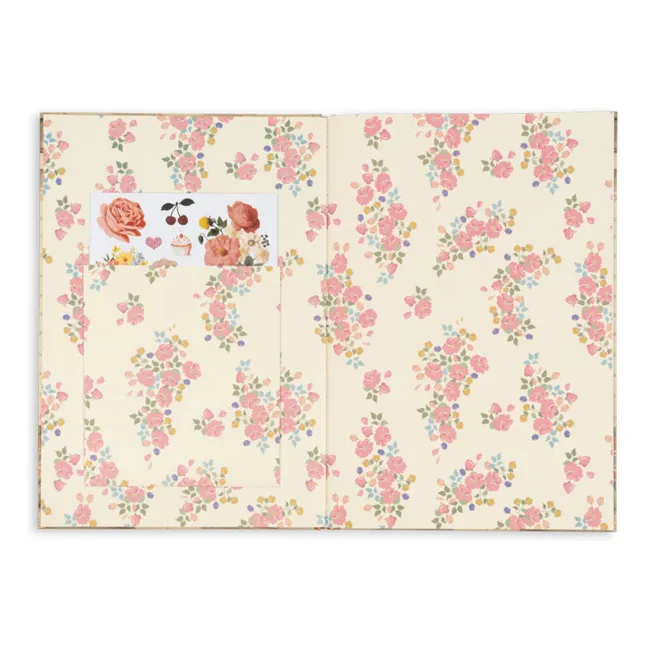 Cahier de coloriage avec ses stickers