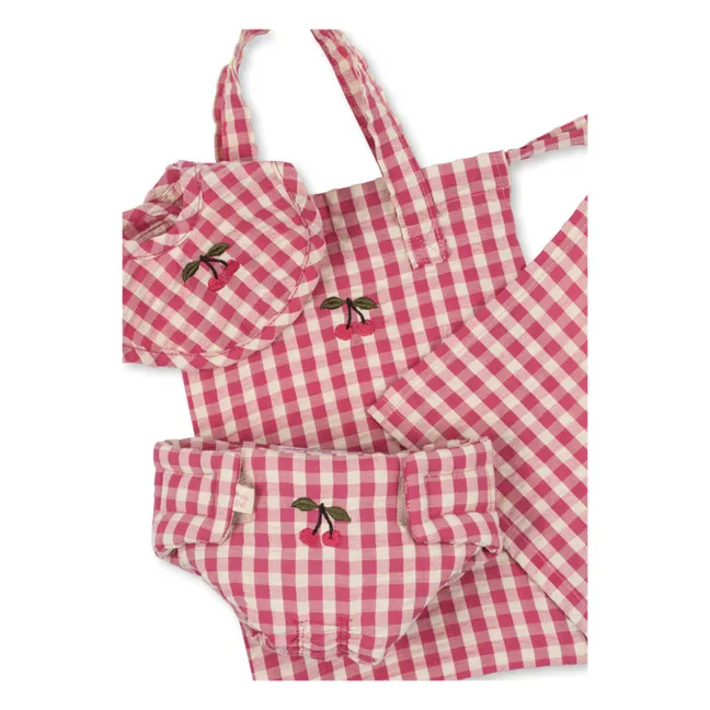 Accessoires pour poupée Bubblegum Check | Rose