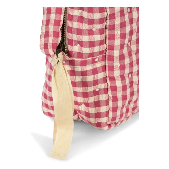 Sac à langer pour poupée Bubblegum Check | Rose