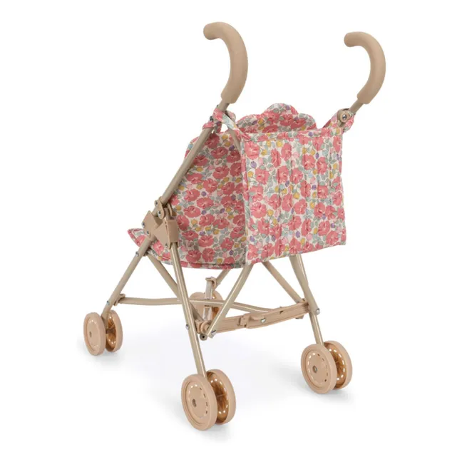 Puppenwagen Englische Rose | Rosa