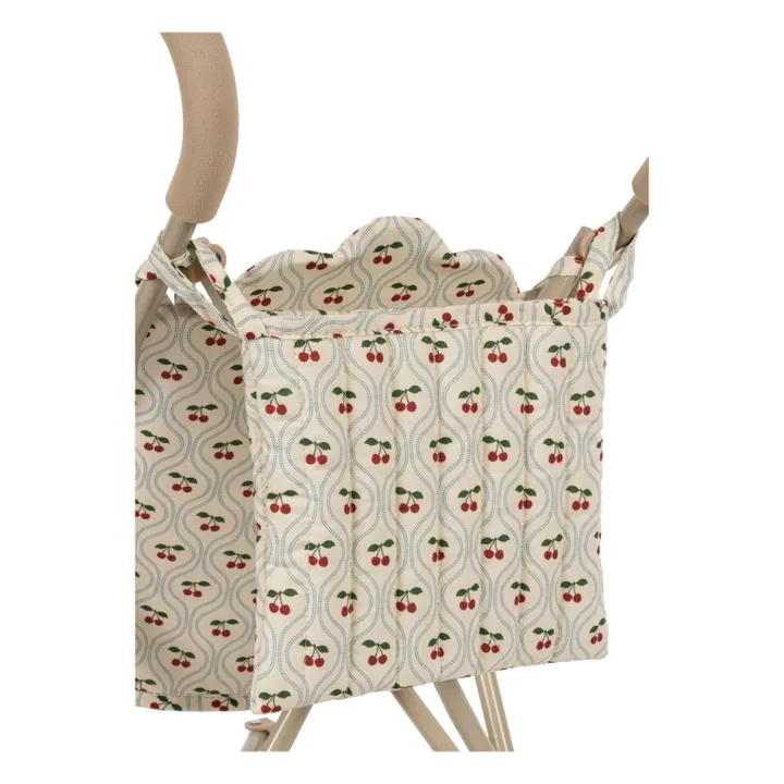Poussette pour poupée Cherry | Rouge- Image produit n°2