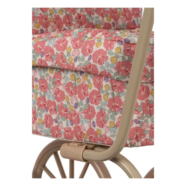 Puppenwagen für Puppe Rose Anglaise | Rosa