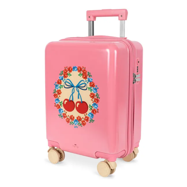 Cherry Bow Koffer | Rosa