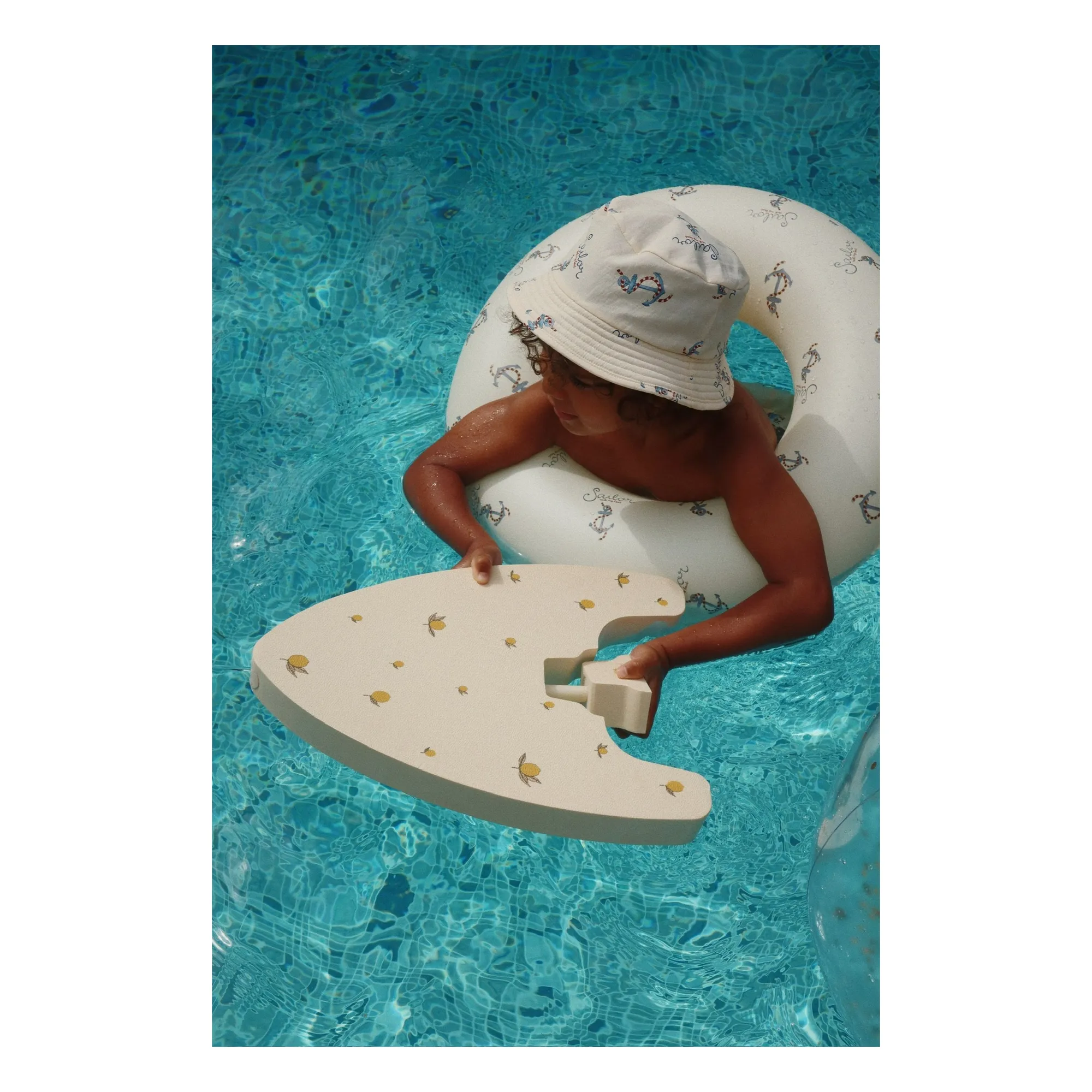 Planche de natation Lemon | Jaune citron- Image produit n°6
