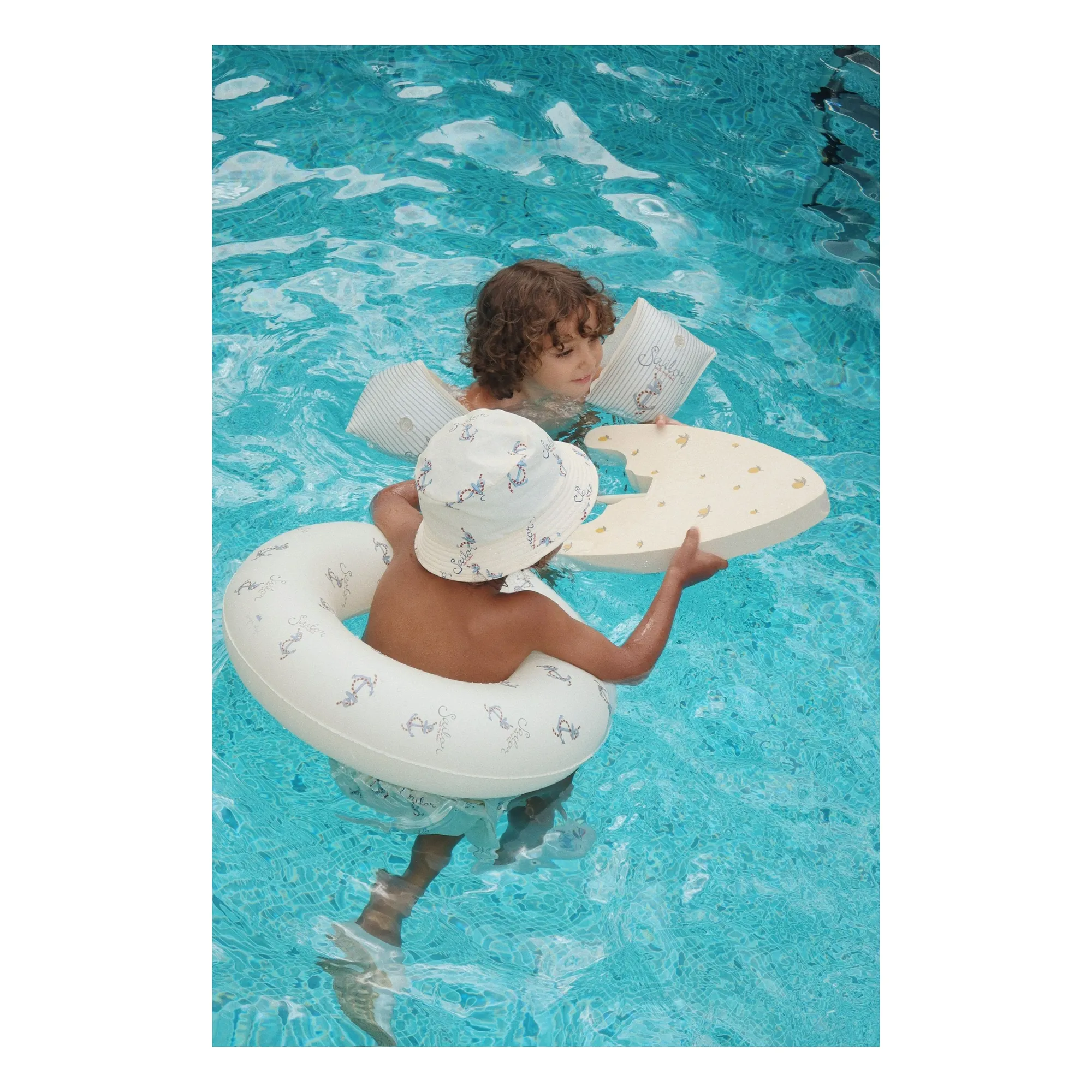 Planche de natation Lemon | Jaune citron- Image produit n°2