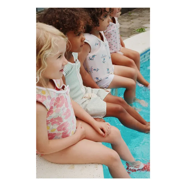 Gilet de natation Fleur Anglaise | Rose