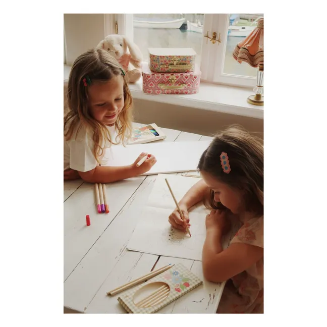 Petites valises en carton - Set de 2 | Rose