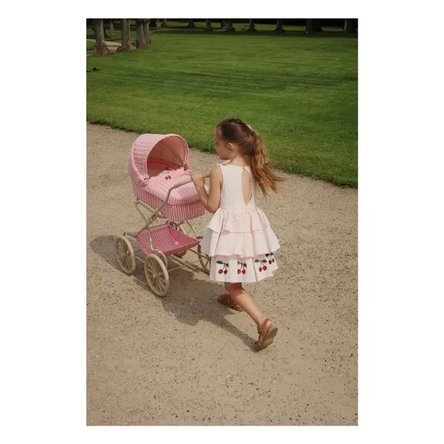 Puppenwagen für Bubblegum Check-Puppe | Rosa