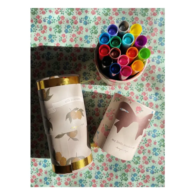 Lemon felt-tip box | Lemon yellow