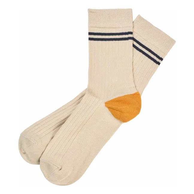 Set di 2 paia di calzini da tennis - Collezione donna | Ecru