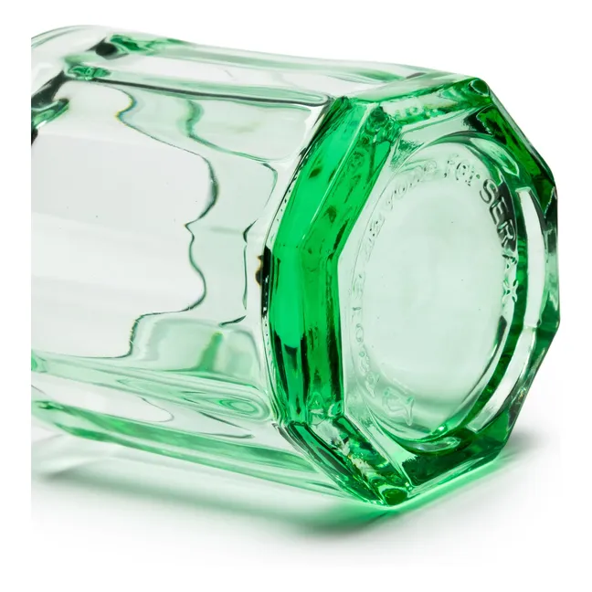 Fish &amp; Fish tinted glasses, Paola Navone - Set of 4 | Green