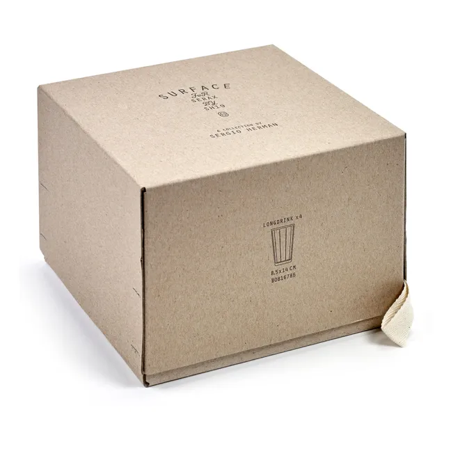 Verres Surface - Set de 4