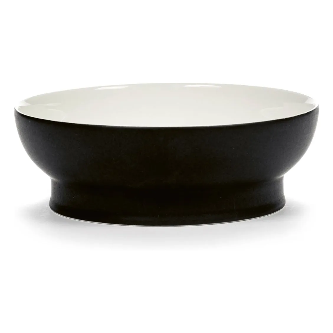 Serax Black Ceramic Bowls, Ann Demeulemeester - Set Of 2