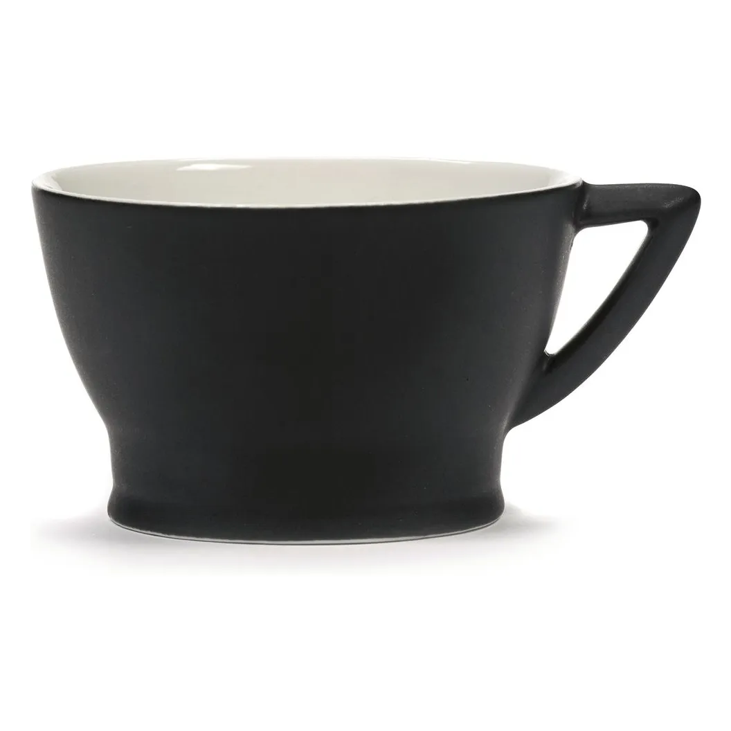 Serax Black Porcelain Cups, Ann Demeulemeester - Set Of 2