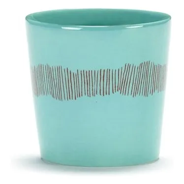 Serax Turquoise Coffee Cups, Ottolenghi - Set Of 4