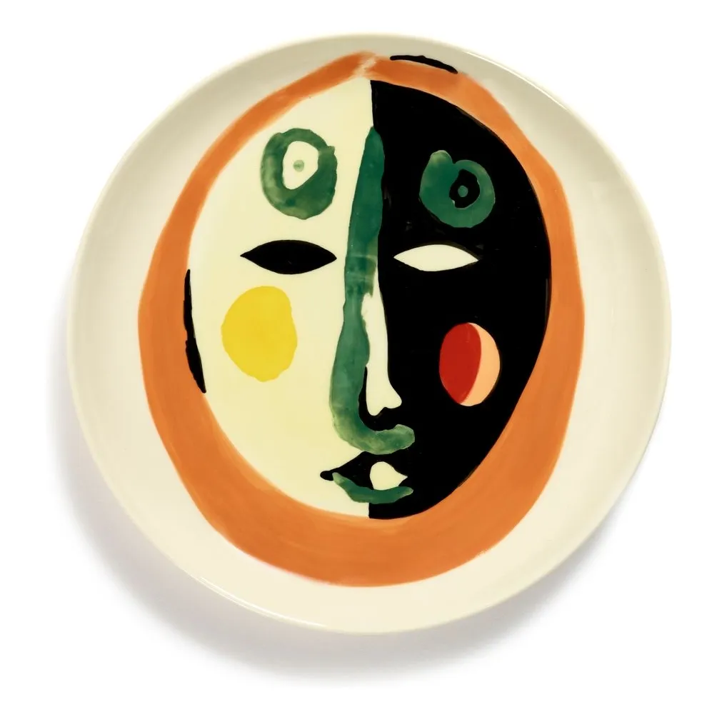 Serax Multicoloured Feast Plates, Ottolenghi - Set Of 2