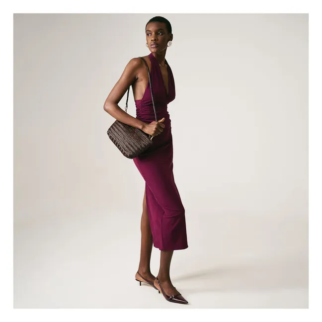 Sac Baguette Cuir | Chocolat