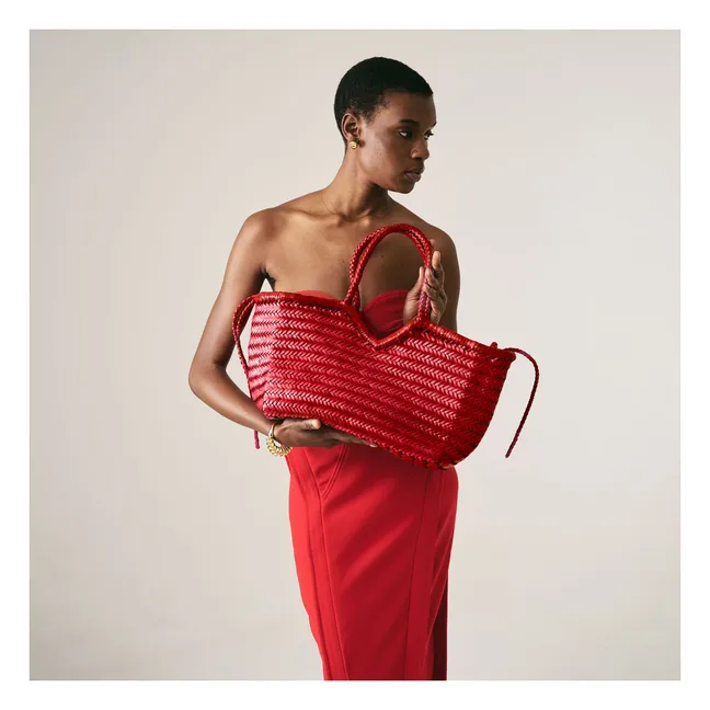 Borsa Neruda in pelle | Rosso