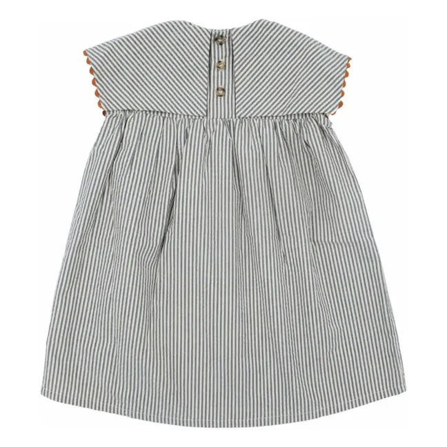 Robe Colombe | Bleu gris