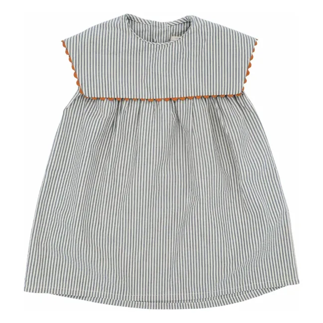 Robe Colombe | Bleu gris