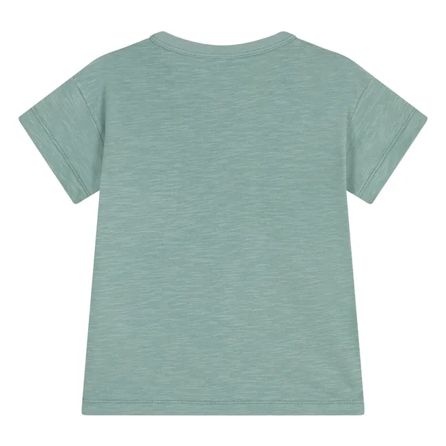 Camiseta de algodón ecológico Bonde | Verde