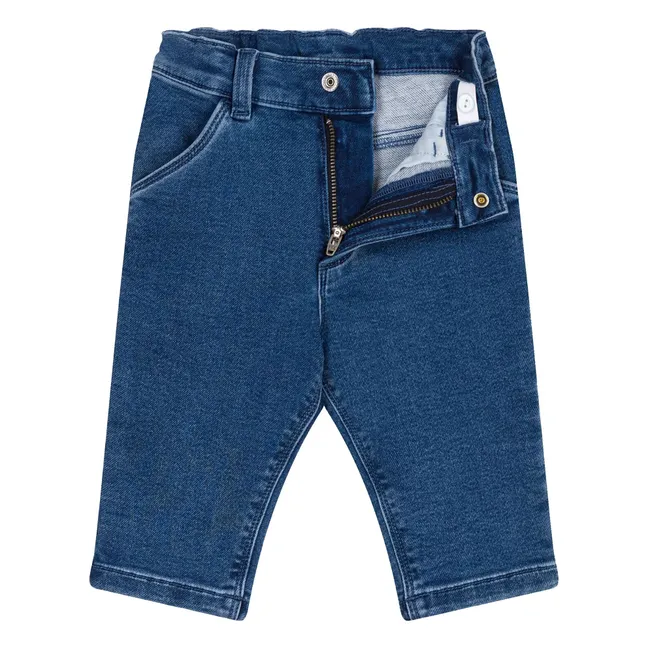 Bermuda Bantalon Denim Bio | Bleu