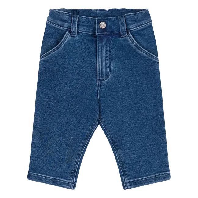 Bermuda Bantalon Denim Bio | Bleu