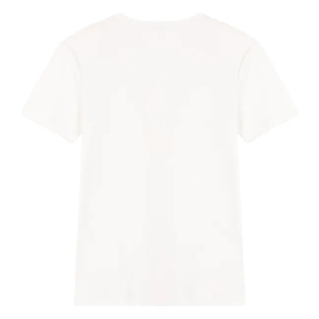 T-Shirt Cocotte Round Neck Organic Cotton | White