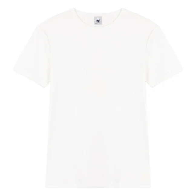 T-Shirt Cocotte Round Neck Organic Cotton | White