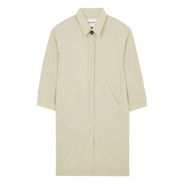 Manteau Avedon Fibres Recyclées | Mastic