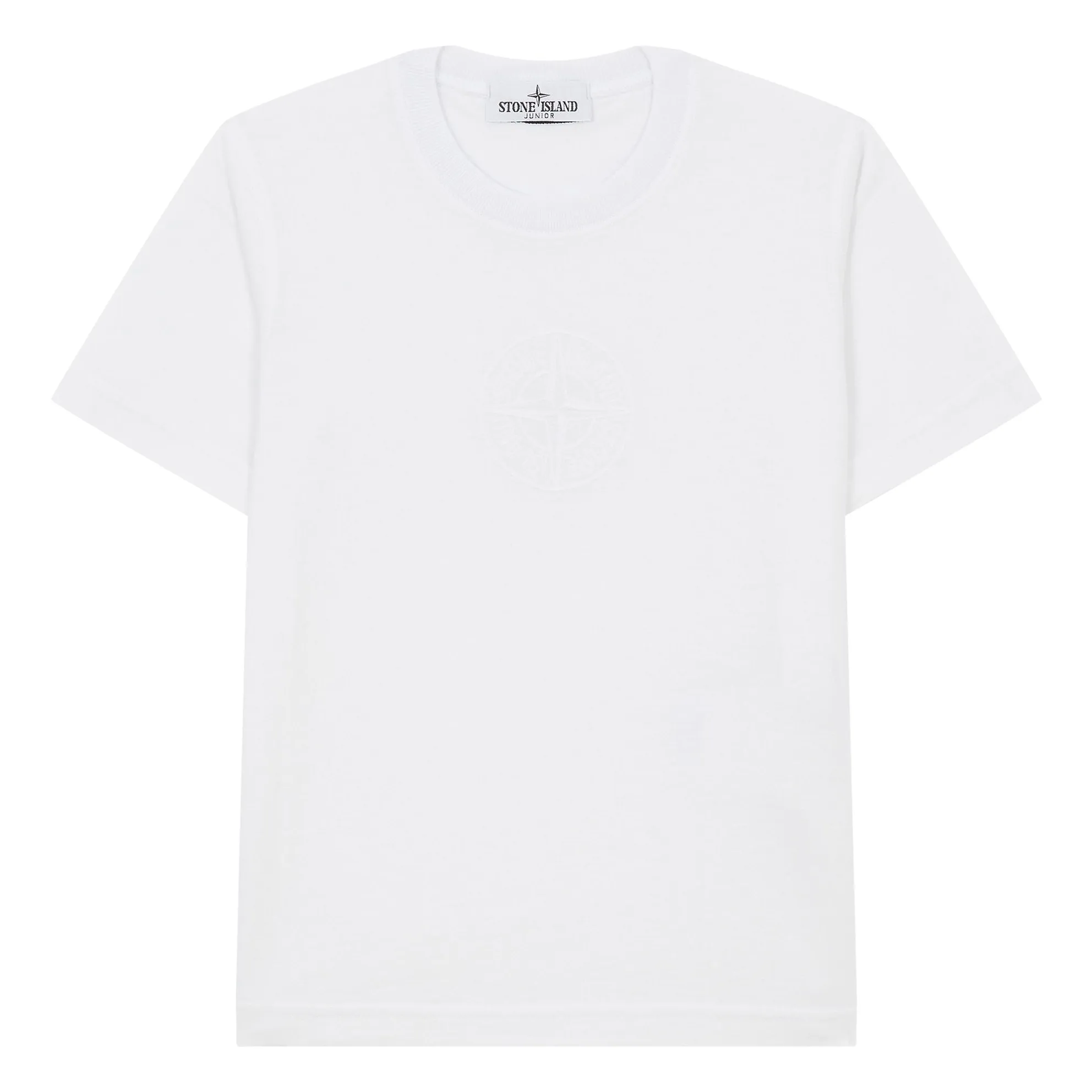 Stone Island White Plain T-Shirt